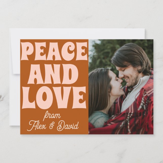 Carte Super Gras Funky Noël Joyeux Et Lumineux (Devant)