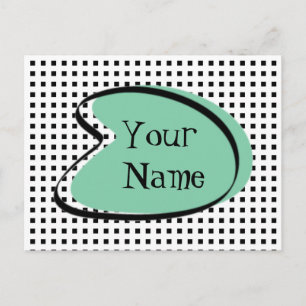 Carte SUPER KEEN vintage 1950 - Personnaliser !