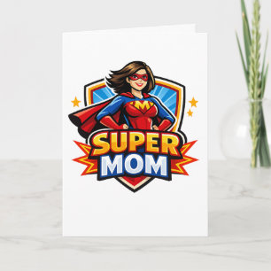 Carte Super Maman