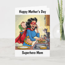 Super Maman Personnalisé Fête des Mères