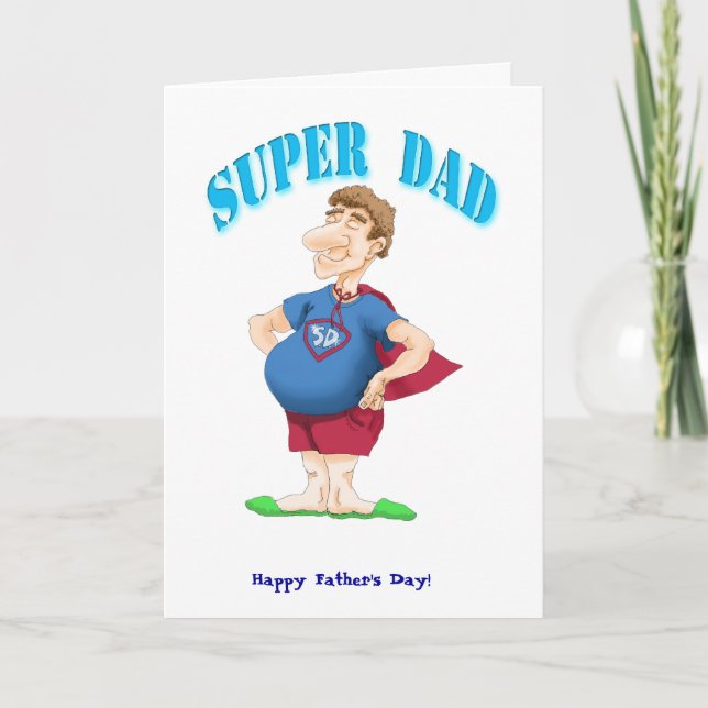Carte Super papa (Devant)