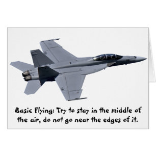 Carte superbe de frelon de la marine F-18 des USA