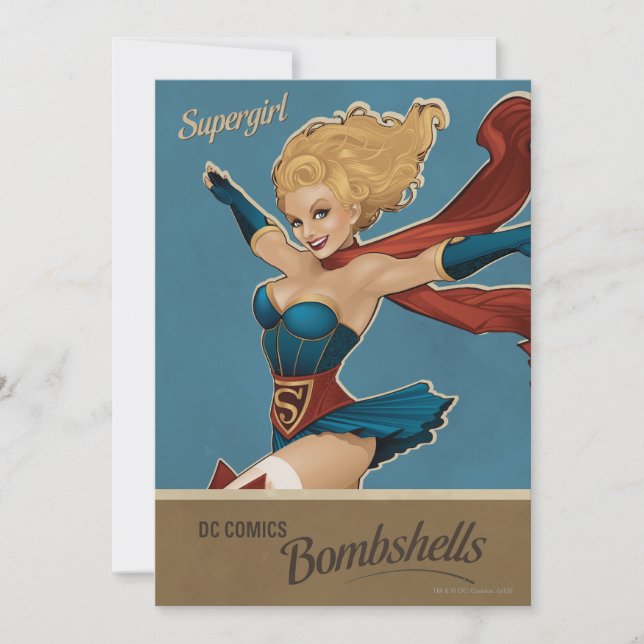 Carte Supergirl Bombshell (Devant)