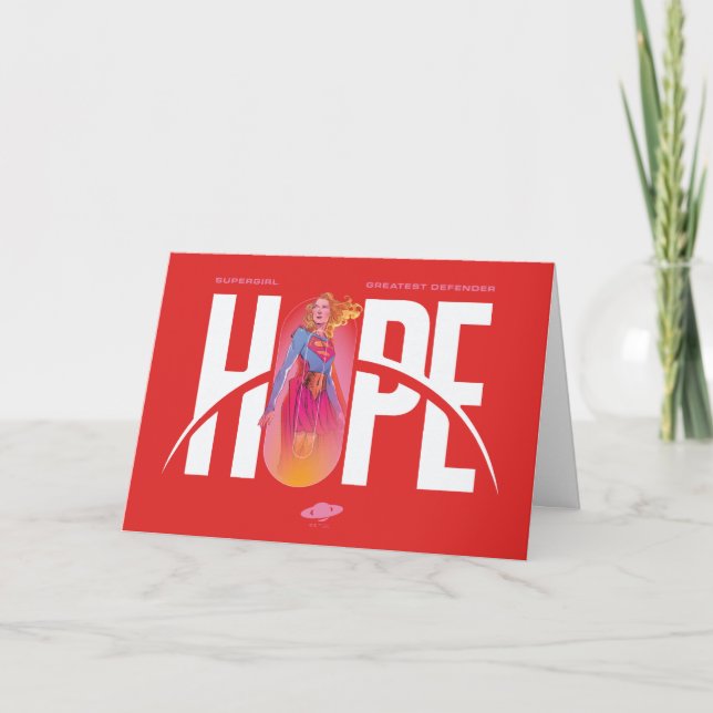 Carte Supergirl Espoir (Devant)