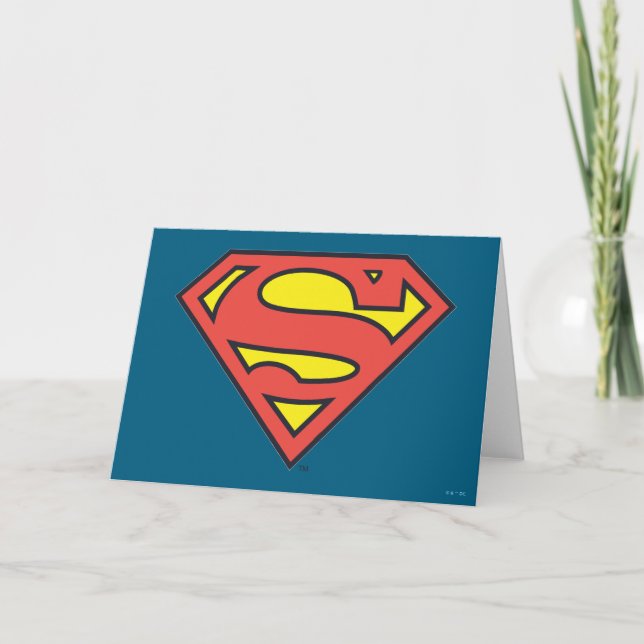 Carte Superman S-Shield | Superman Logo (Devant)