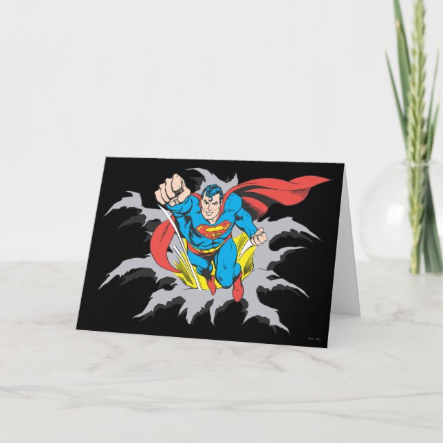 Carte Superman Tears Thru (Devant)