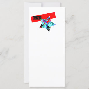 Carte Superstar Rétro En Jour