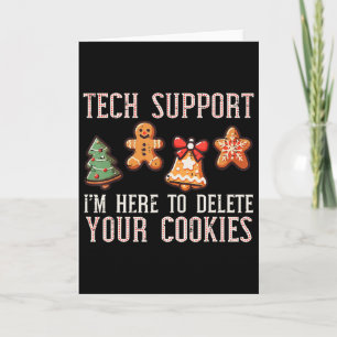 Carte Support Technique de Noël ici pour supprimer les c