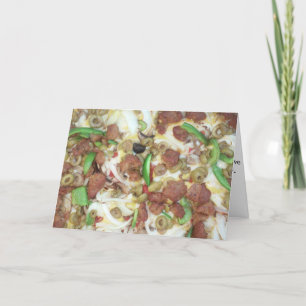 Carte "Supreme Pizza"