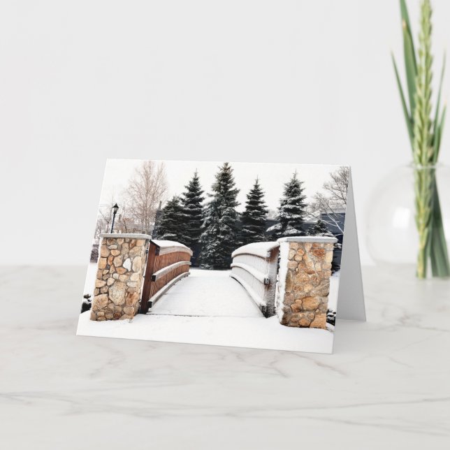 Carte Sur la passerelle (Devant)