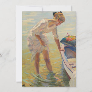 Carte Sur le rivage   Edward Cucuel