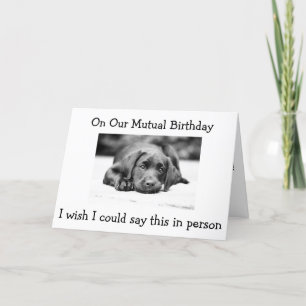 CARTE SUR NOTRE "ANNIVERSAIRE MUTUELLE" SOUHAITE IL ÉTAI