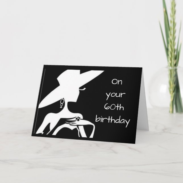 Carte SUR VOTRE **60ème** ANNIVERSAIRE VOUS REGARDEZ FAB (Devant)