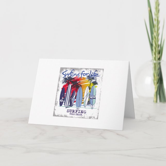 Carte surf à vie (Devant)