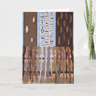 Carte Surface d'art des racines d'arbre