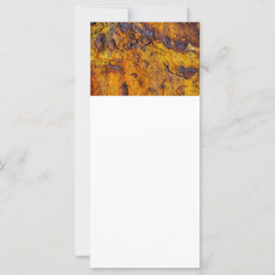 Carte Surface métallique rouillée