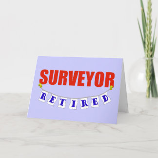 CARTE SURVEILLANT RETRAITÉ