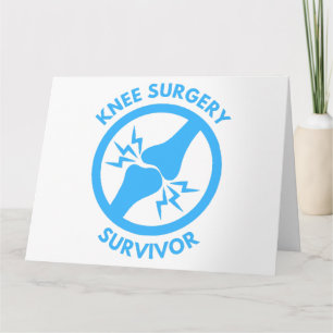 Carte Survivant de la chirurgie du genou