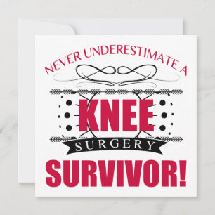 Carte Survivant de la chirurgie du genou