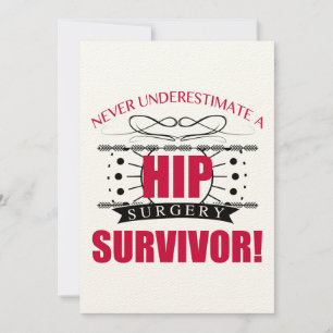 Carte Survivant de la chirurgie hanche