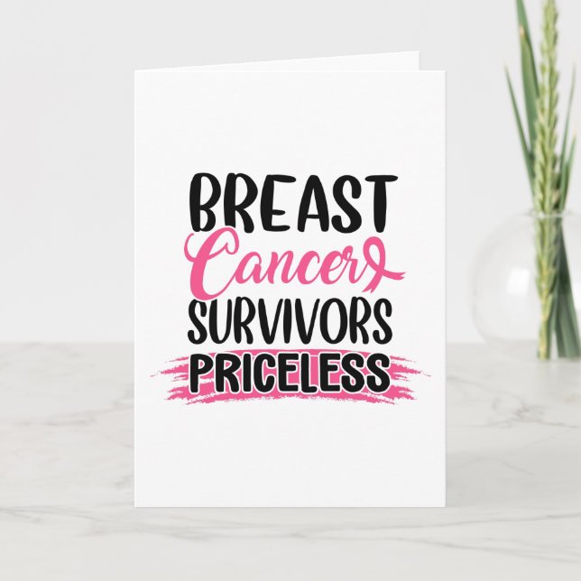 Carte Survivants du cancer du sein (Devant)