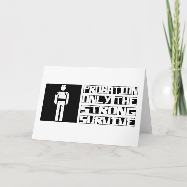 Carte Survivre à la probation (Devant)