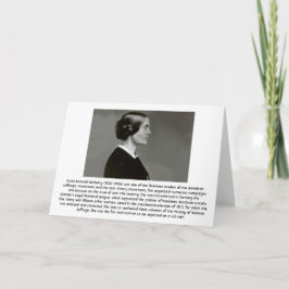 Carte Susan B. Anthony