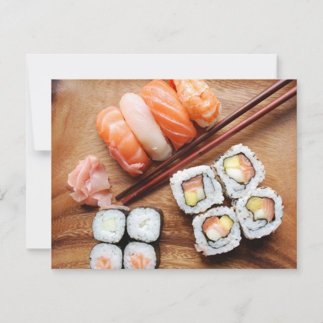 Carte Sushi (Devant)