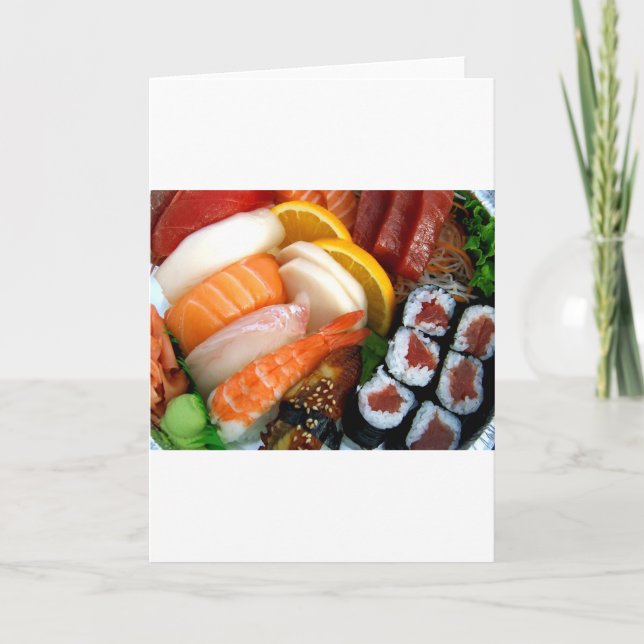 Carte Sushi (Devant)