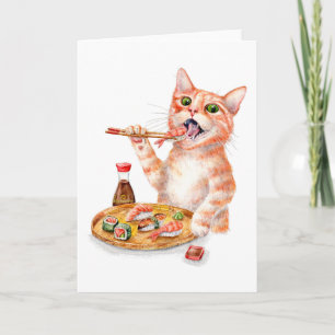 Carte Sushi Cat