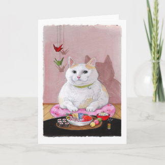 Carte Sushi Cat - Sashimi Sweetie