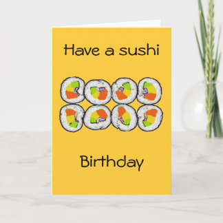 Carte Sushi Sushi