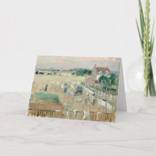 Carte Suspendre la blanchisserie à sec   Berthe Morisot