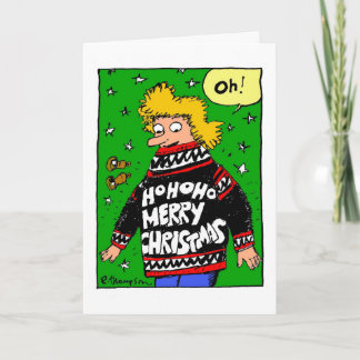 Carte Sweat de Noël