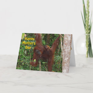 Carte Sweet Baby with Mother Joyeuse fête des mères