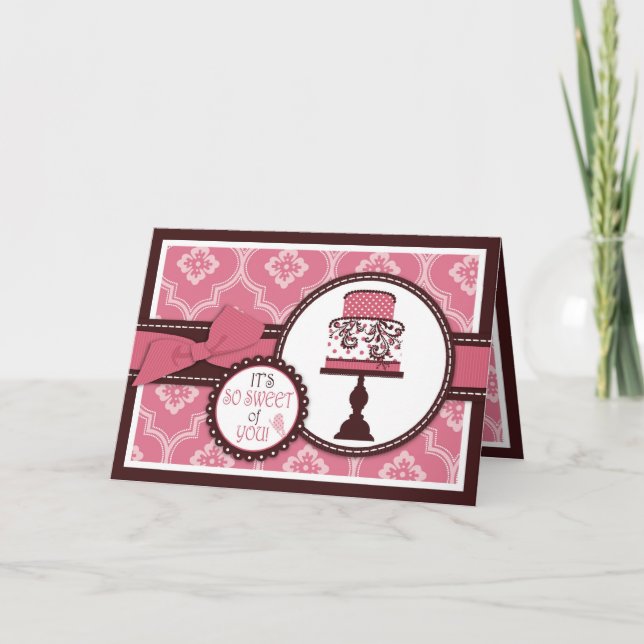 Carte Sweet Cake TY (Devant)