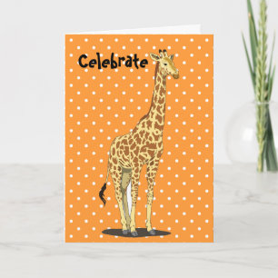 Carte Sweet Giraffe