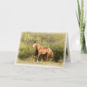Carte Sweet Running Filly Dream Inspiration