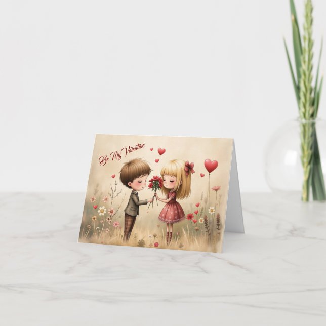 Carte Sweet Valentine (Devant)
