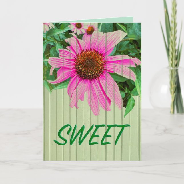 Carte SWEET word félicite tout le monde (Devant)
