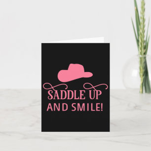 Carte Sy Horse Lover Horseck Riding Cowgirl Princess Wes