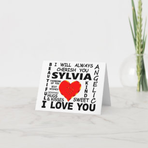 Carte Sylvia I Love You