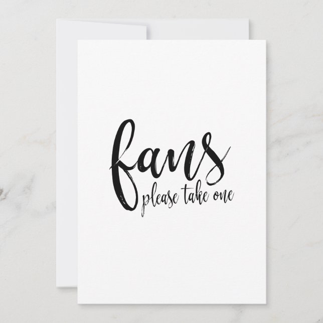 Carte Symbole abordable pour les fans mariages (Devant)