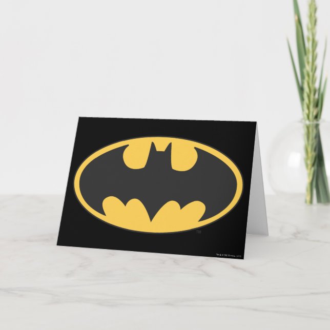 Carte Symbole Batman | Logo ovale (Devant)
