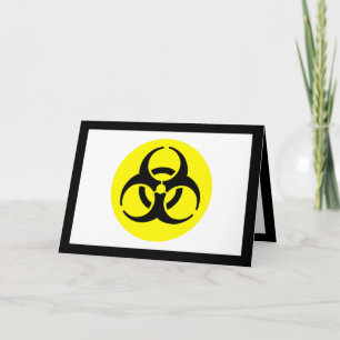 Carte Symbole BioHazard