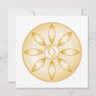 Carte Symbole bouddhiste