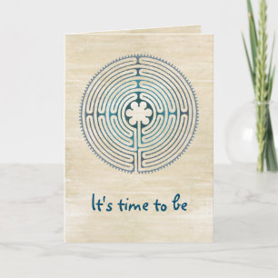 Carte Symbole de géométrie sacrée - Chartres Labyrinthe 