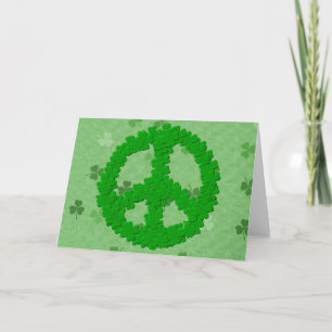 Carte SYMBOLE DE LA Fête de la Saint Patrick