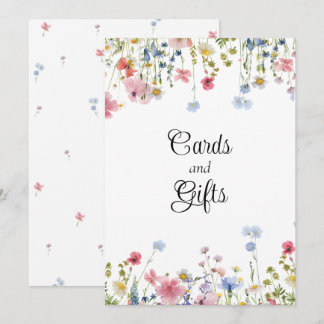 Carte Symbole de l'amour en fleur Cadeaux Fleurs sauvage