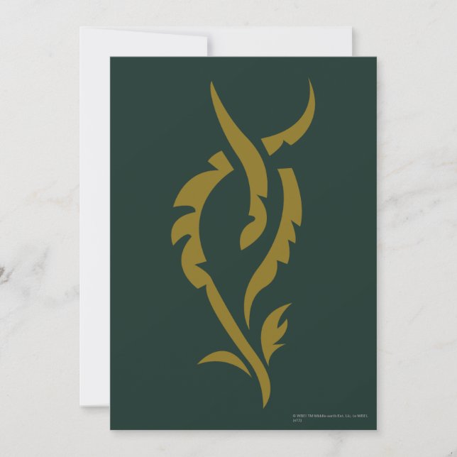 Carte Symbole floral TAURIEL™ (Devant)